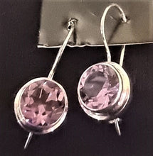 Load image into Gallery viewer, Silver & Semi precious earrings