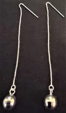 Load image into Gallery viewer, Silver & Semi precious earrings