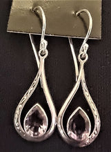 Load image into Gallery viewer, Silver & Semi precious earrings