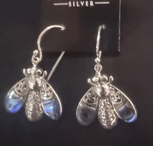 Load image into Gallery viewer, Silver & Semi precious earrings