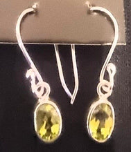 Load image into Gallery viewer, Silver & Semi precious earrings