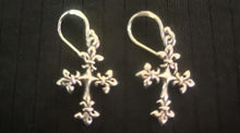 Load image into Gallery viewer, Silver & Semi precious earrings