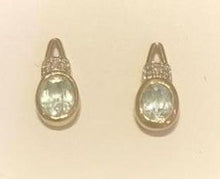 Load image into Gallery viewer, Silver & Semi precious earrings