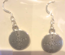 Load image into Gallery viewer, Silver & Semi precious earrings