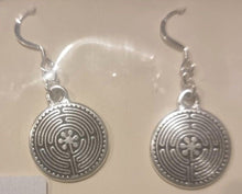 Load image into Gallery viewer, Silver & Semi precious earrings