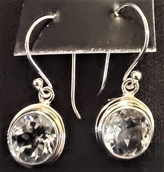 Silver & Semi precious earrings