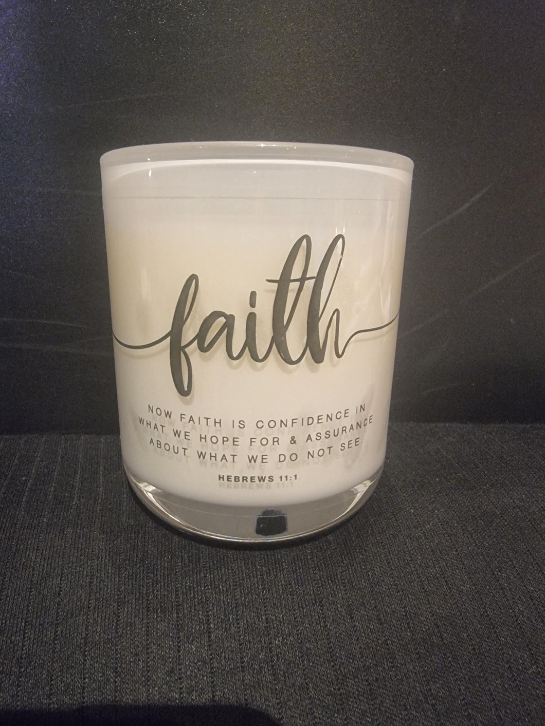Faith Hope & Love Candles
