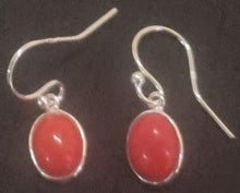 Load image into Gallery viewer, Silver &amp; Semi precious earrings
