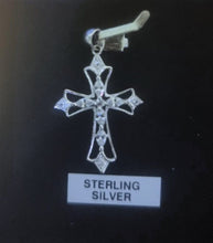 Load image into Gallery viewer, Stirling Silver Cross Pendant
