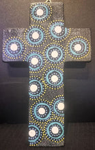 Load image into Gallery viewer, Indigenous Hand Painted Crosses-
