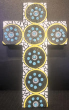 Load image into Gallery viewer, Indigenous Hand Painted Crosses-
