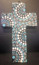 Load image into Gallery viewer, Indigenous Hand Painted Crosses-
