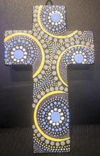 Load image into Gallery viewer, Indigenous Hand Painted Crosses-
