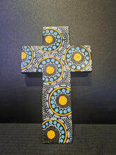 Load image into Gallery viewer, Indigenous Hand Painted Crosses-
