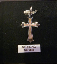 Load image into Gallery viewer, Stirling Silver Cross Pendant
