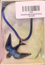 Load image into Gallery viewer, Hand painted Enamel &amp; lacquered Doves &amp; Crescent Moon &amp; Doves
