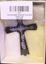 Load image into Gallery viewer, Handmade Enamel Lacquered Crosses
