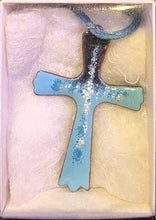 Load image into Gallery viewer, Handmade Enamel Lacquered Crosses
