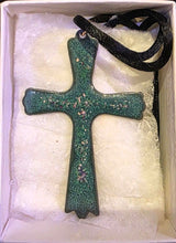 Load image into Gallery viewer, Handmade Enamel Lacquered Crosses
