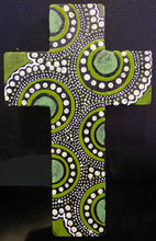 Load image into Gallery viewer, Indigenous Hand Painted Crosses-
