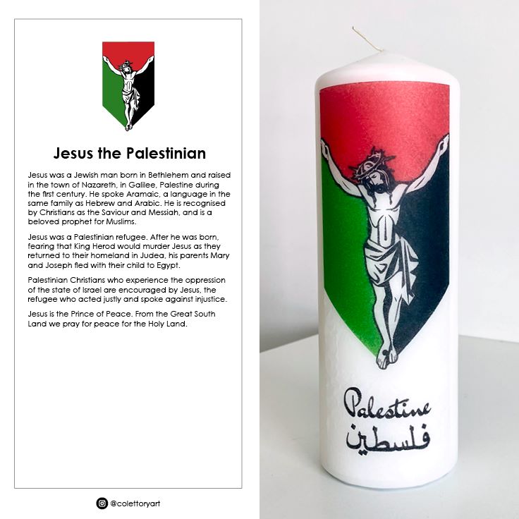 Palestine Solidarity Candles