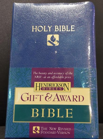 Gift & Award Bible with Apocrypha- Blue