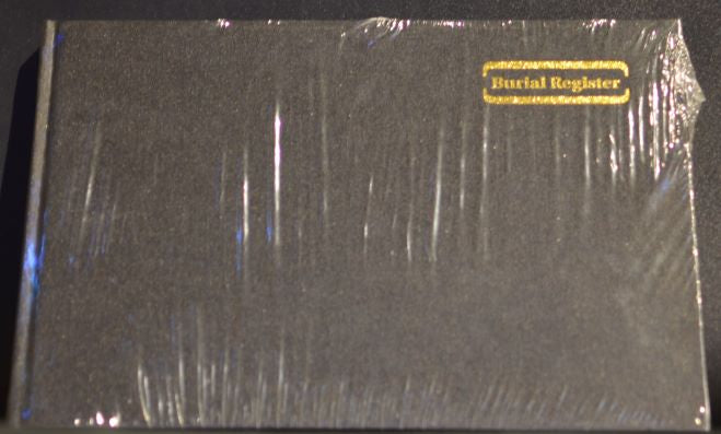 Burial Register- Out of Print 06/22