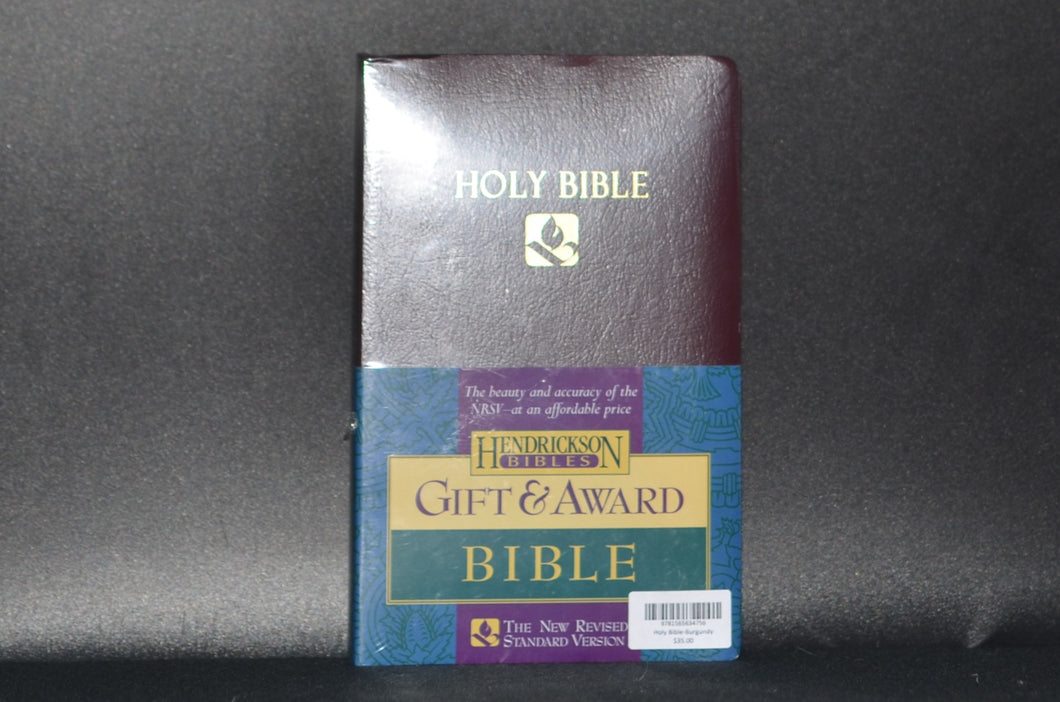 Holy Bible-Burgundy