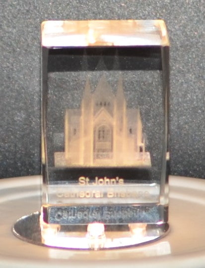 St John's Cathedral Paper Weight