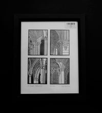 Load image into Gallery viewer, Lino Cut-Windows-Framed
