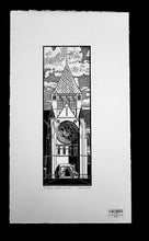 Load image into Gallery viewer, Lino Cut-Windows-Framed
